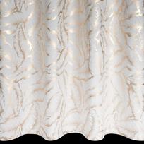 naktines baltos uzuolaido - Naktinė užuolaida Milena, balta/šampano, 140 cm x 250 cm - 6 nuotrauka