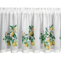 dienine uzuolaida balta - Dieninė užuolaida Cloe, baltos/geltonos/žalios, 150 cm x 60 cm - 7 nuotrauka