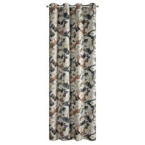 naktines smelio spalvos uzuolaidos - Naktinė užuolaida Ambra, ruda sp./smėlio sp./tamsiai mėlyna sp., 140 cm x 250 cm - 9 nuotrauka
