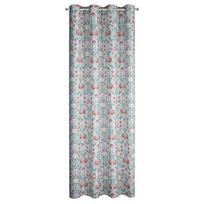 naktines baltos uzuolaido - Naktinė užuolaida Ashley, mėlyna sp./raudona sp., 135 cm x 250 cm - 8 nuotrauka