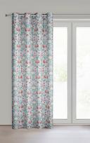 naktines baltos uzuolaido - Naktinė užuolaida Ashley, mėlyna sp./raudona sp., 135 cm x 250 cm - 9 nuotrauka