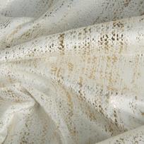 uzuolaidos smelio spalvos - Naktinė užuolaida Dara ZKOO-03, aukso sp./kreminė sp., 140 cm x 250 cm - 4 nuotrauka