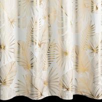 auksines spalvos uzuolaidos - Naktinė užuolaida Zaria, aukso sp./balta sp., 140 cm x 250 cm - 4 nuotrauka