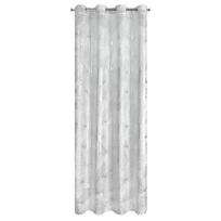 naktines baltos uzuolaido - Naktinė užuolaida Zaria, balta sp./sidabro sp., 140 cm x 250 cm - 8 nuotrauka