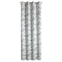 uzuolaidos 250 cm - Dieninė užuolaida Eurofirany Emera, mėlyna/balta/pilka, 140 cm x 250 cm - 8 nuotrauka