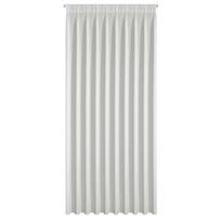 naktines baltos uzuolaido - Naktinė užuolaida Melanie ZXX-06, balta sp., 125 cm x 270 cm - 10 nuotrauka