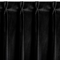 uzuolaidos 270 - Naktinė užuolaida Melanie ZXX-03, juoda sp., 80 cm x 270 cm - 8 nuotrauka