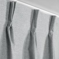 uzuolaidos 270 - Naktinė užuolaida Nelisa, sidabro sp., 125 cm x 270 cm - 4 nuotrauka