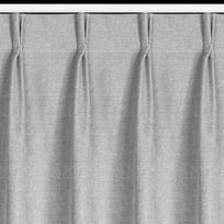 uzuolaidos 270 - Naktinė užuolaida Nelisa, sidabro sp., 125 cm x 270 cm - 10 nuotrauka