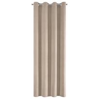 naktines smelio spalvos uzuolaidos - Naktinė užuolaida Megi, smėlio, 140 cm x 270 cm - 7 nuotrauka