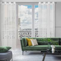 dienine uzuolaida balta - Eurofirany RANGE / LARA / B 140X250 TRANS - 3 nuotrauka