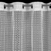 dienine uzuolaida balta - Eurofirany RANGE / LARA / B 140X250 TRANS - 9 nuotrauka