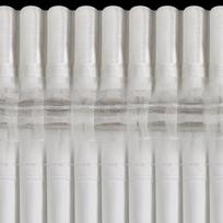naktines baltos uzuolaido - Naktinė užuolaida Cameron ZYB-01, balta sp., 140 cm x 270 cm - 4 nuotrauka