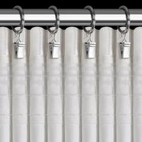 naktines baltos uzuolaido - Naktinė užuolaida Cameron ZYB-01, balta sp., 140 cm x 270 cm - 6 nuotrauka
