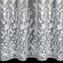 siuvineta uzuolaida - Eurofirany Talina FKBE-01, balta (White), 300 cm x 250 cm - 5 nuotrauka