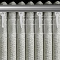 uzuolaidos 270 - Eurofirany Leya, sidabrinė (Silver), 140 cm x 270 cm - 4 nuotrauka