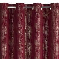 bordo uzuolaidos - Naktinė užuolaida Ingrid, aukso/bordo, 140 cm x 250 cm - 6 nuotrauka