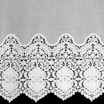 dienine uzuolaida balta - Eurofirany Sola, Balta (White), 40 cm x 150 cm - 5 nuotrauka