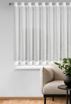 dienine uzuolaida balta - Eurofirany Luisa FKBQ-02, balta (White), 400 cm x 160 cm - 8 nuotrauka