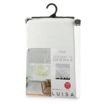 senukai dienines uzuolaidos - Eurofirany Luisa FKBQ-02, balta (White), 400 cm x 80 cm - 7 nuotrauka