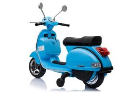 vespa motoroleris - Elektrinis motoroleris vaikams Vespa, mėlynas - 2 nuotrauka