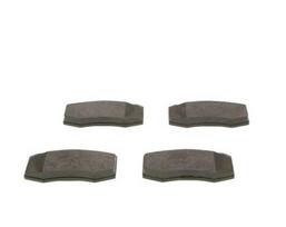 trinkeles 6 - BOSCH 0 986 424 399 Brake pad set - 2 nuotrauka