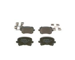 diskiniu stabdziu rinkinys - BOSCH 0 986 494 731 Brake pad set - 4 nuotrauka
