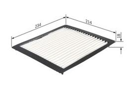 ziedadulke - Salono filtras BOSCH 1 987 432 263 - 2 nuotrauka