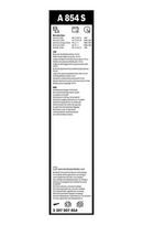 bosch aerotwin - Valytuvai Bosch Aerotwin A854S, 650/575mm - 3 nuotrauka