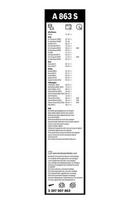 bosch aerotwin - Valytuvai Bosch Aerotwin A863S 650/450mm VAG 2013- - 3 nuotrauka