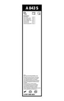 bosch aerotwin - Valytuvai BOSCH Aerotwin A843S 550MM/550MM MB C CLASSE W205,C205,GLC C253 - 2 nuotrauka