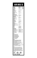 bosch aerotwin - Valytuvai Bosch Aerotwin 60 53 cm 2vnt. | AR801S - 3 nuotrauka