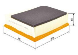 oro filtrai - Oro filtras BOSCH F 026 400 026 - 2 nuotrauka