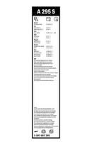 bosch valytuvai 600 600 - Valytuvai Bosch Aerotwin 600/ 400mm 2vnt. A295S - 3 nuotrauka
