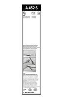 automobiliu stiklas bmw - Valytuvai Bosch Aerotwin 600 /450mm 2vnt. BMW E92 - 3 nuotrauka