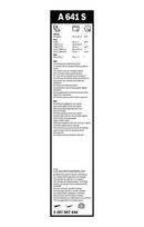 bosch aerotwin - Valytuvai Bosch Aerotwin A641S, 725/625mm - 3 nuotrauka