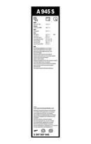 bosch aerotwin - Valytuvai Bosch Aerotwin A945S, 650/400mm - 3 nuotrauka