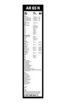 bosch valytuvai 650 - Valytuvas Bosch Aerotwin Retrofit AR65N, 650mm - 3 nuotrauka