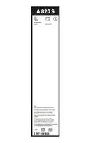 bosch valytuvai 650 - Valytuvų komplektas BOSCH 650/475 MM A820S 3 397 014 825 - 2 nuotrauka