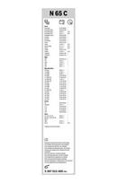 bosch valytuvai 650 - Valytuvas BOSCH 3 397 015 409 - 2 nuotrauka