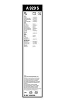 bosch aerotwin - Bosch Aerotwin A929S, 600/475mm valytuvų kompl. - 2 nuotrauka