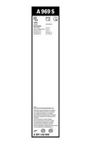 bosch aerotwin - Valytuvų komplektas Bosch Aerotwin A969S, 550/550mm - 3 nuotrauka