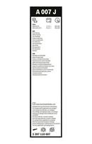 bosch aerotwin - Valytuvas BOSCH 3 397 110 007 - 2 nuotrauka