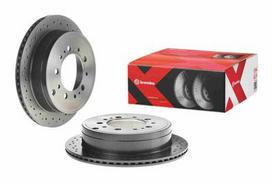 brembo xtra - Stabdžių diskas Xtra (1 vnt.) Galas Dešinė/Kairė Tinka LEXUS LX; TOYOTA LAND CRUISER 200, SEQUOIA, TUNDRA - 2 nuotrauka