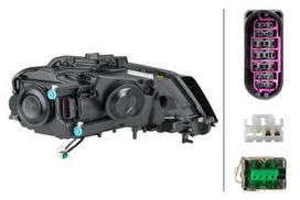 l009 - Priekinis žibintas HELLA 1EL009 648-391 AUDI A3 - 2 nuotrauka