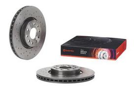 brembo xtra - Stabdžių diskas Xtra (1 vnt.) Priekis Dešinė/Kairė Tinka AUDI A1, A3, Q2, Q3, TT; CUPRA FORMENTOR, LEON, LEON SPORTSTOURER; SEAT ALHAMBRA, ALTEA, ALTEA XL, ATECA, LEON, LEON SC, LEON SPORTSTOURER - 2 nuotrauka