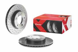 brembo xtra - Stabdžių diskas Xtra (1 vnt.) Priekis Dešinė/Kairė Tinka BMW 3 (E36), 3 (E46), Z3 (E36), Z4 (E85) - 2 nuotrauka