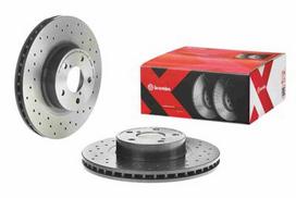 brembo xtra - Stabdžių diskas Xtra (1 vnt.) Priekis Dešinė/Kairė Tinka SUBARU BRZ, FORESTER, IMPREZA, LEGACY I, LEGACY II, LEGACY III, LEGACY IV, LEGACY OUTBACK, LEGACY V, OUTBACK; TOYOTA GT 86 - 2 nuotrauka