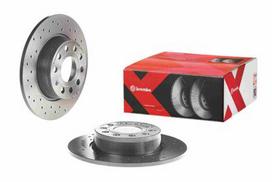 brembo xtra - Stabdžių diskas Xtra (1 vnt.) Galas Dešinė/Kairė Tinka AUDI A1, A3, Q2, TT; CUPRA FORMENTOR, LEON, LEON SPORTSTOURER; SEAT ALTEA, ALTEA XL, ATECA, LEON, LEON SC, LEON SPORTSTOURER, LEON ST - 2 nuotrauka