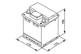 bosch 12v - BOSCH Silver S4 000 44AH 420A - 2 nuotrauka